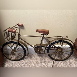 Pier 1 Bronze Bicycle Sculpture Art